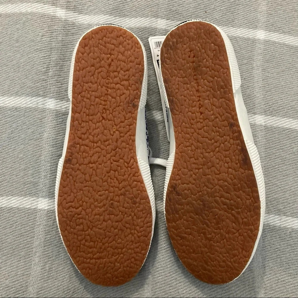 SUPERGA Sz 6.5 Arabesque Navy Lace Up Sneaker NWT - Picture 8 of 11